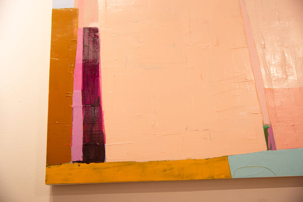 Sarah Martinez Colorblock No. 14 Original Abstract Art // ONH Item CT001429 Image 1