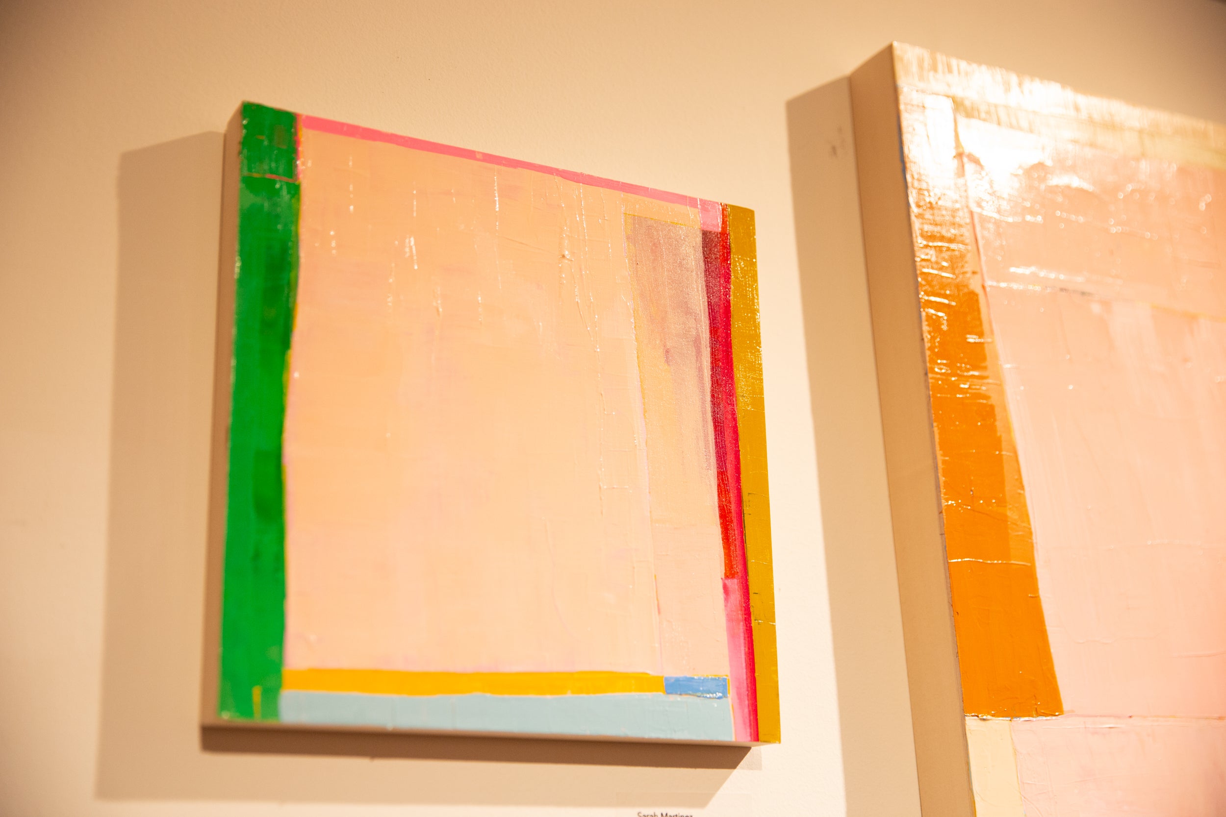 Sarah Martinez Colorblock No. 30 Original Abstract Art // ONH Item CT001431 Image 1