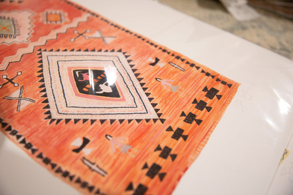 Sarah Martinez Vintage Rug Limited Edition Print // ONH Item CT001435 Image 1