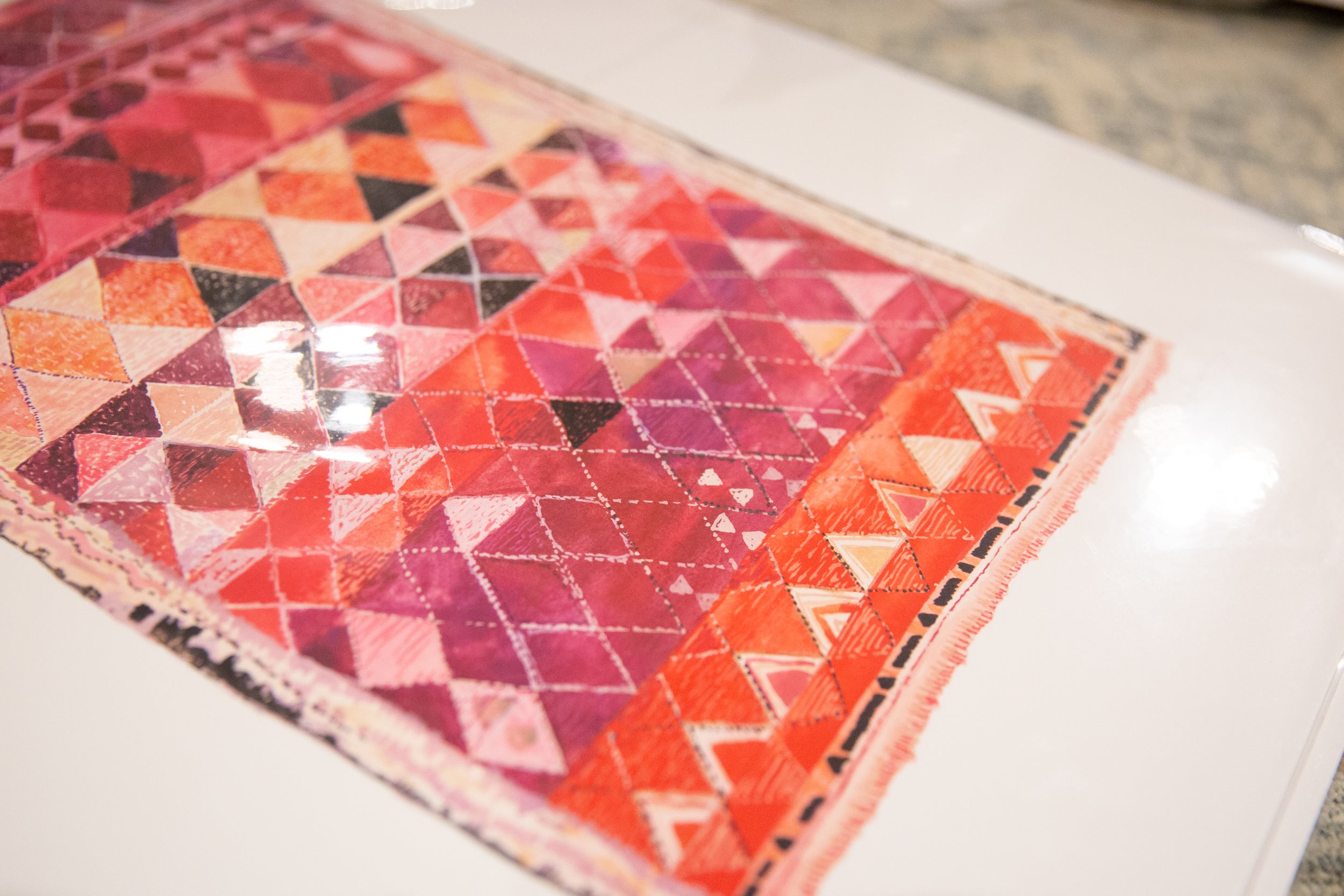 Sarah Martinez Vintage Rug Limited Edition Print // ONH Item CT001437 Image 1