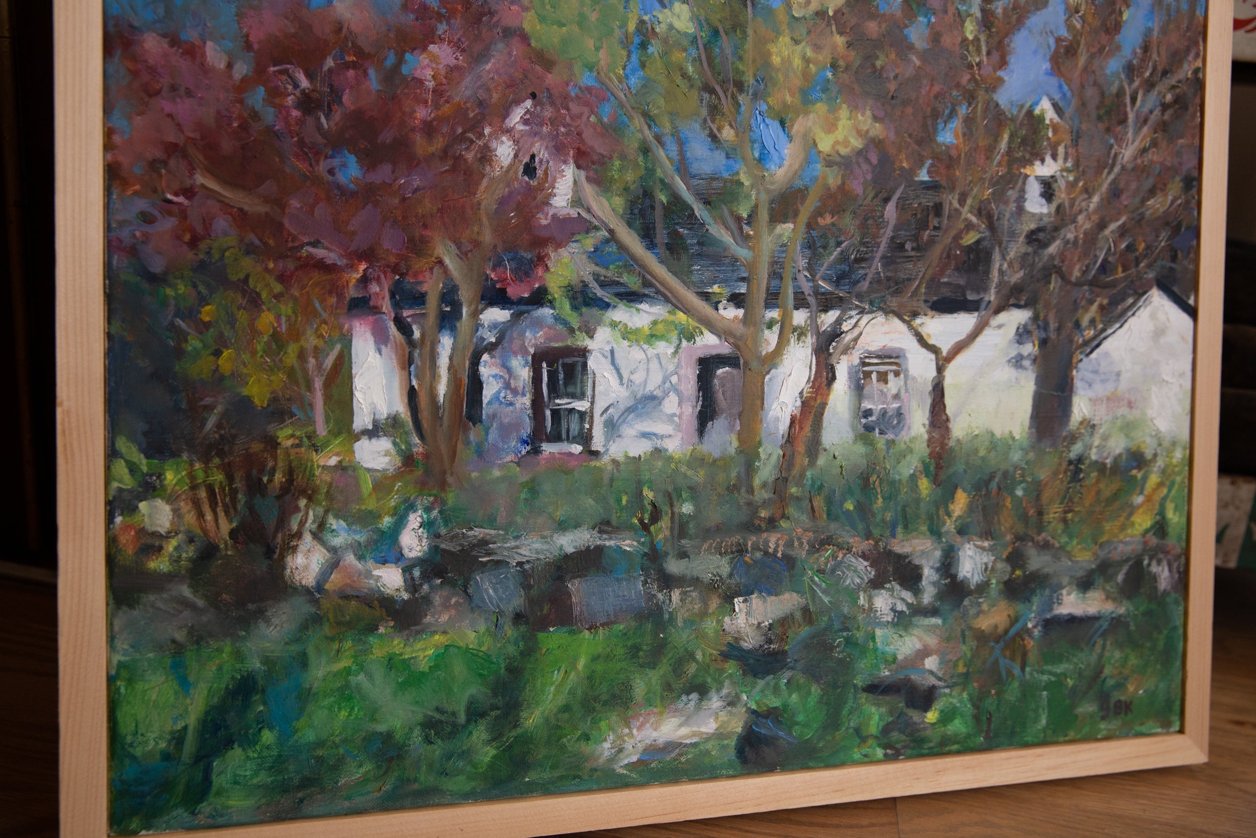 Grace B. Keogh Painting "The Cottage" // ONH Item ct001445 Image 1