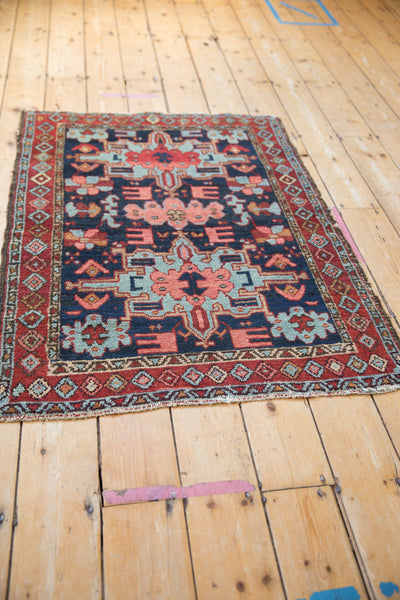 3x4 Vintage Karaja Square Rug // ONH Item ct001446 Image 3