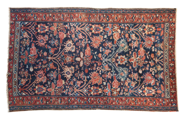 3.5x6 Vintage Fine Hamadan Rug // ONH Item ct001448