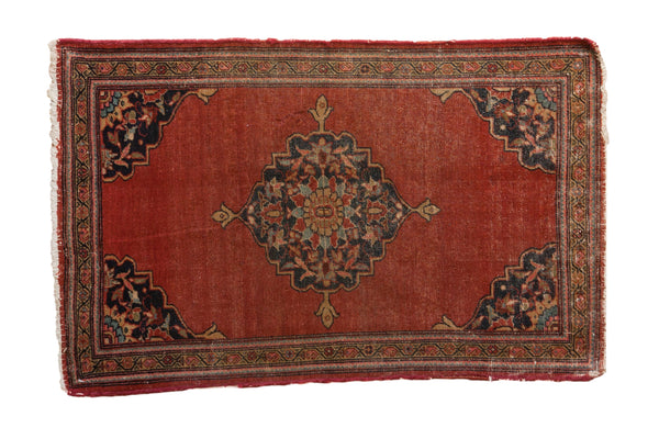 2x3 Vintage Farahan Sarouk Rug Mat // ONH Item ct001451
