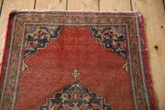2x3 Vintage Farahan Sarouk Rug Mat // ONH Item ct001451 Image 5