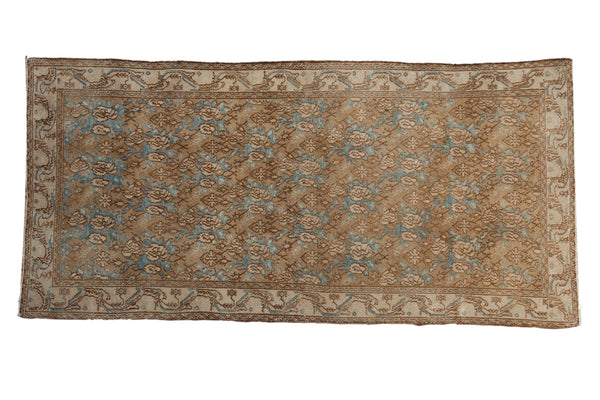 3.5x7 Vintage Distressed Bibikabad Rug Runner // ONH Item ct001454
