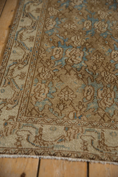 3.5x7 Vintage Distressed Bibikabad Rug Runner // ONH Item ct001454 Image 4