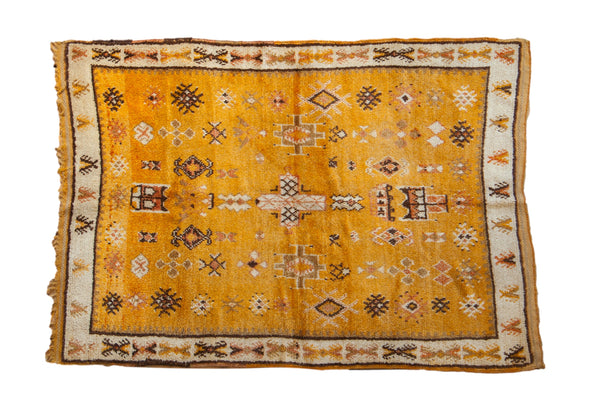 4.5x6.5 Vintage Moroccan Rug // ONH Item ct001459