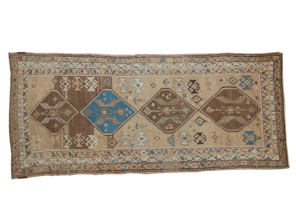 4.5x9.5 Vintage Caucasian Rug Runner // ONH Item ct001473