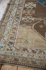 4.5x9.5 Vintage Caucasian Rug Runner // ONH Item ct001473 Image 5