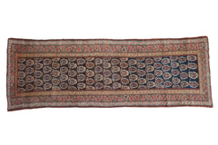 3.5x10 Antique Kurdish Rug Runner // ONH Item ct001475