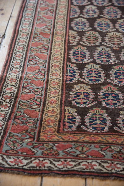 3.5x10 Antique Kurdish Rug Runner // ONH Item ct001475 Image 6