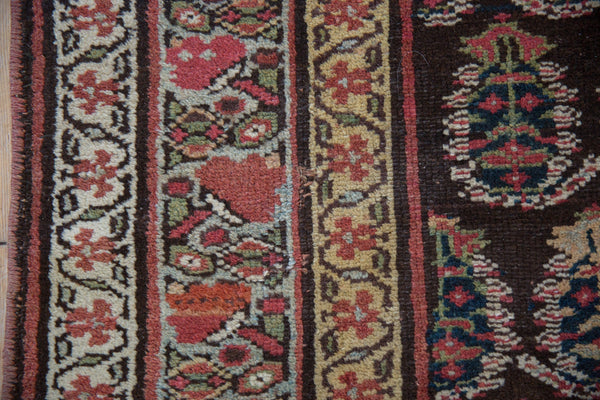 3.5x10 Antique Kurdish Rug Runner // ONH Item ct001475 Image 9