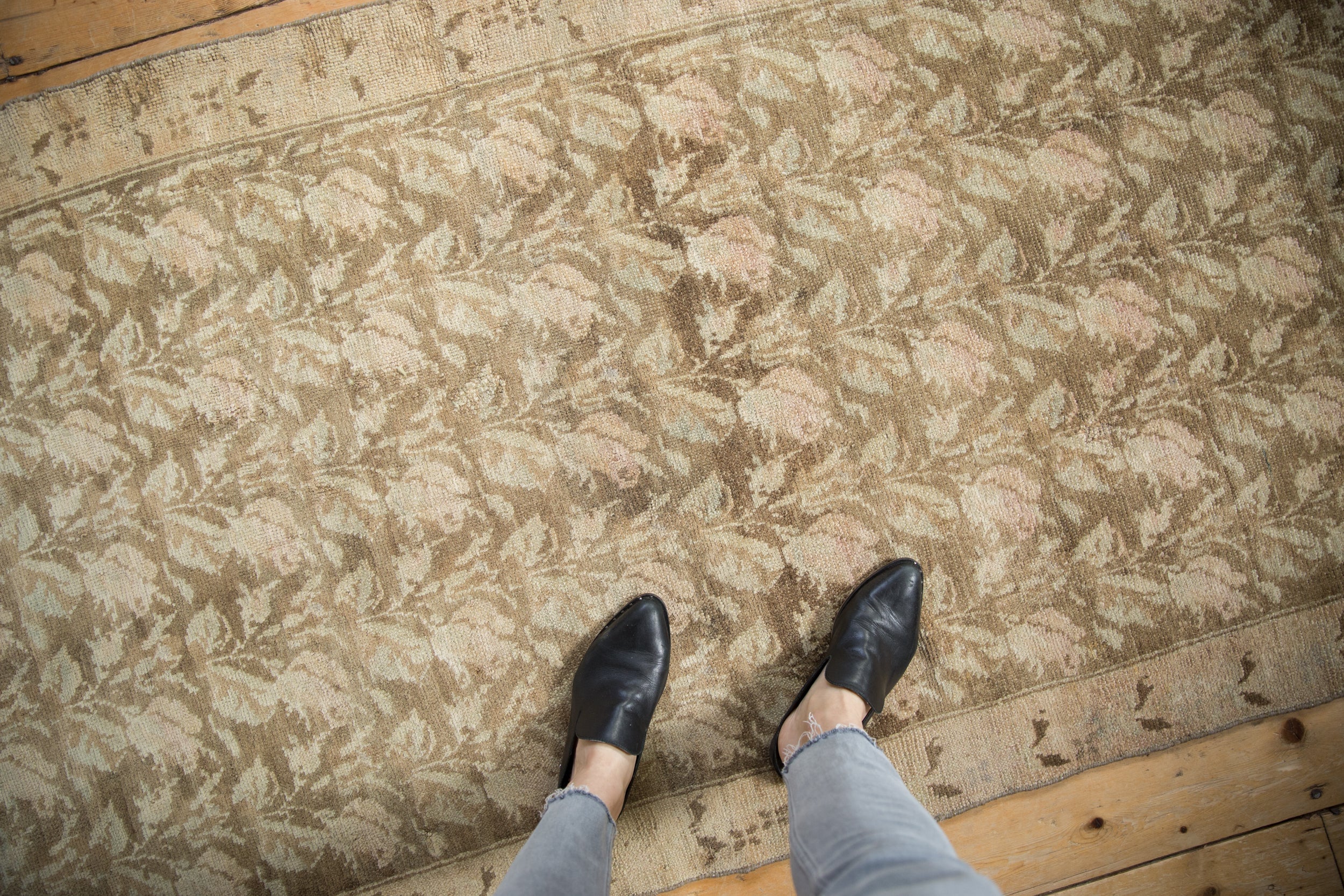 3.5x11 Vintage Distressed Karabagh Rug Runner // ONH Item ct001486 Image 1