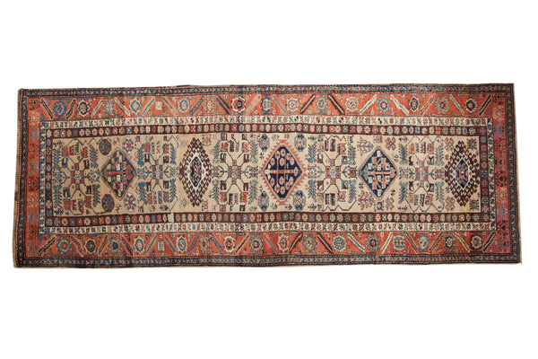 4x11 Vintage Northwest Persian Rug Runner // ONH Item ct001489
