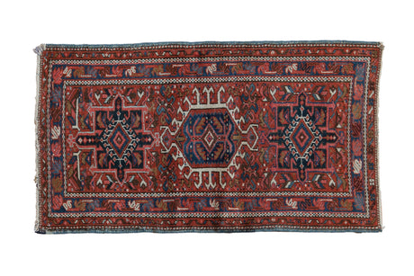 2x3.5 Vintage Karaja Rug // ONH Item ct001497