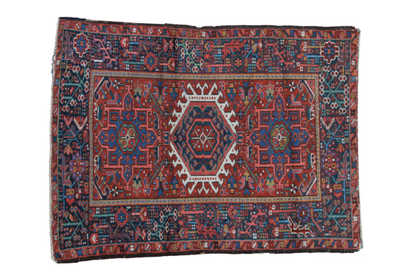 3x4.5 Vintage Karaja Rug // ONH Item ct001498