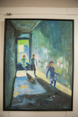 Grace B. Keogh's expressive oil painting, 