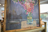 Grace B. Keogh painting's lower right with 'Buckwheat' label and '9BK' signature.