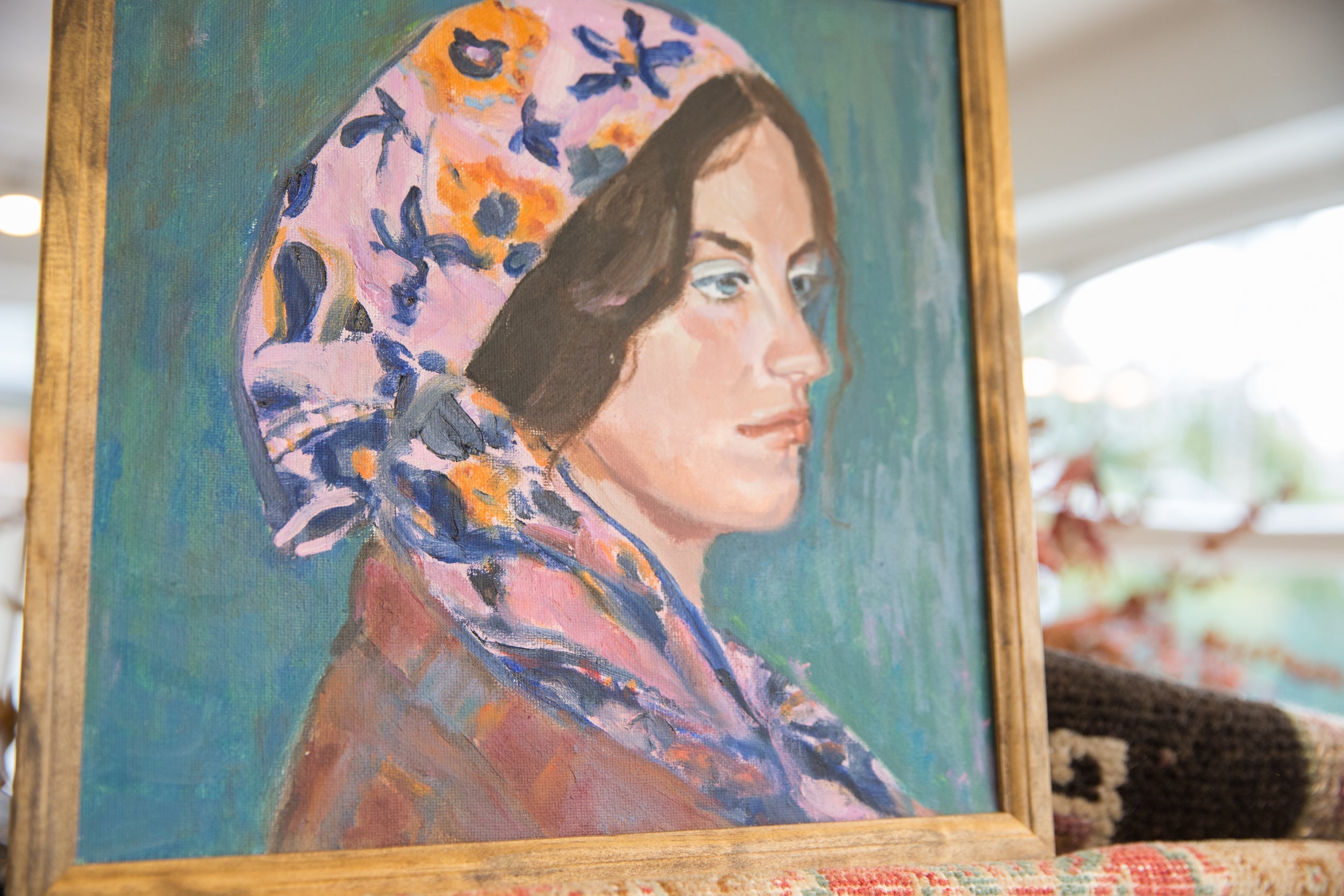 Grace B. Keogh Painting "Portrait of Melissa" // ONH Item ct001513 Image 1