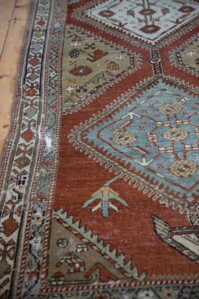 3.5x13 Vintage Distressed Malayer Rug Runner // ONH Item ct001517 Image 4