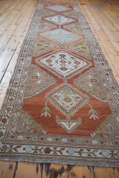 3.5x13 Vintage Distressed Malayer Rug Runner // ONH Item ct001517 Image 7