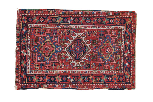 3x4.5 Vintage Karaja Rug // ONH Item ct001520