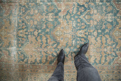 8.5x11.5 Vintage Distressed Agra Carpet // ONH Item ct001528 Image 1