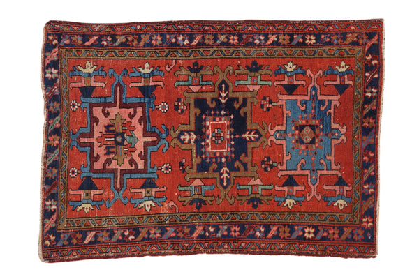 3x4.5 Vintage Karaja Rug // ONH Item ct001542