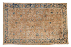 7x11 Antique Distressed Gold Wash Khoy Carpet // ONH Item ct001546