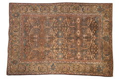 7x10.5 Vintage Distressed Mahal Carpet // ONH Item ct001547