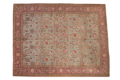 8.5x11 Antique Distressed Yezd Carpet // ONH Item ct001549