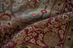 8.5x11 Antique Distressed Yezd Carpet // ONH Item ct001549 Image 10