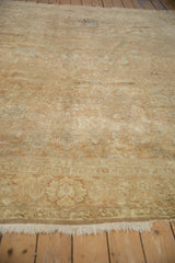 9x10 Vintage Distressed Fragment Gold Wash Tabriz Square Carpet // ONH Item ct001550 Image 4