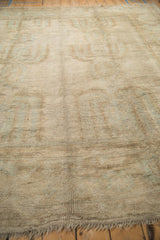 9.5x11 Vintage Distressed Oushak Carpet // ONH Item ct001551 Image 7