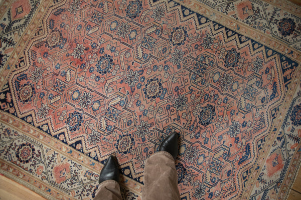 5x6 Antique Distressed Malayer Square Rug // ONH Item ct001556 Image 4