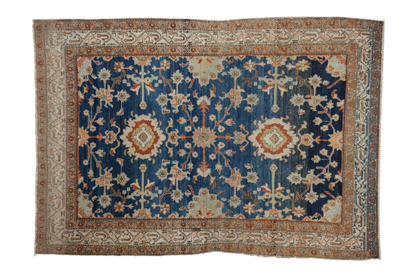 4.5x6.5 Vintage Distressed Hamadan Rug // ONH Item ct001558