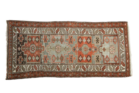 Vintage Distressed Malayer Rug Runner // ONH Item: ct001571