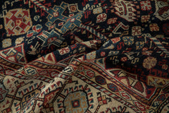 5.5x7.5 Antique Fine Qashqai Carpet