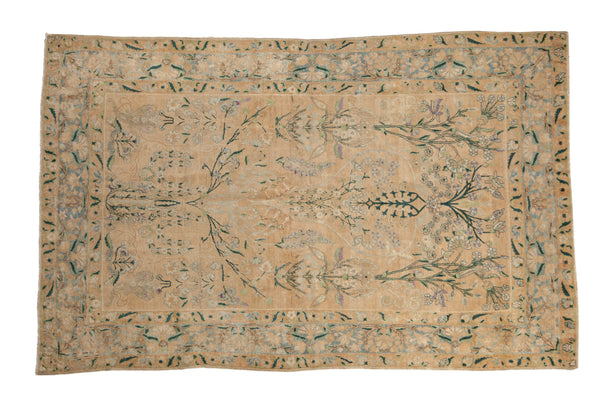 Antique Distressed Yezd Rug // ONH Item: ct001579