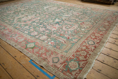 8x10.5 Vintage Distressed Karaja Carpet