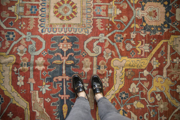 Antique Heriz Carpet // ONH Item: ct001591, Image 1