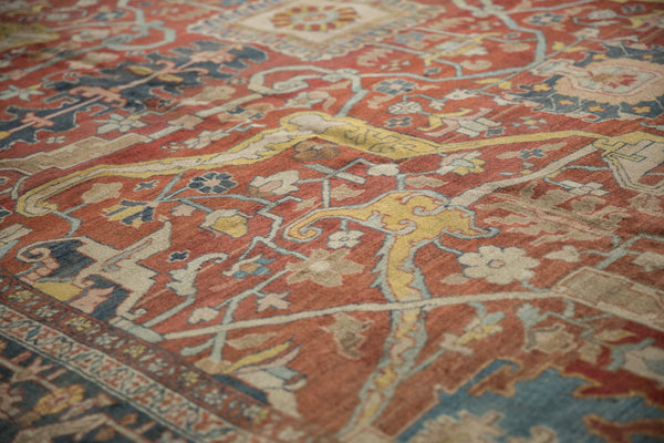 Antique Heriz Carpet // ONH Item: ct001591, Image 4