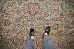 8.5x12 Vintage Distressed Yezd Carpet