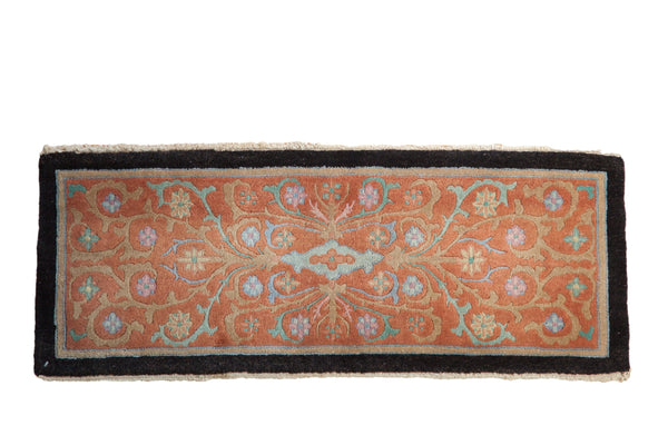 Antique Sampler Nichols Art Deco Rug Mat Runner // ONH Item: ct001602