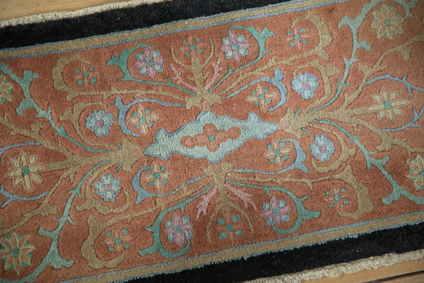 Antique Sampler Nichols Art Deco Rug Mat Runner // ONH Item: ct001602, Image 5