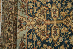 4.5x6 Antique Fine Tea Washed Malayer Rug