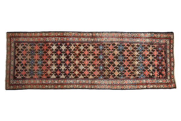 Antique Fragment Kurdish Malayer Rug Runner // ONH Item: ct001608