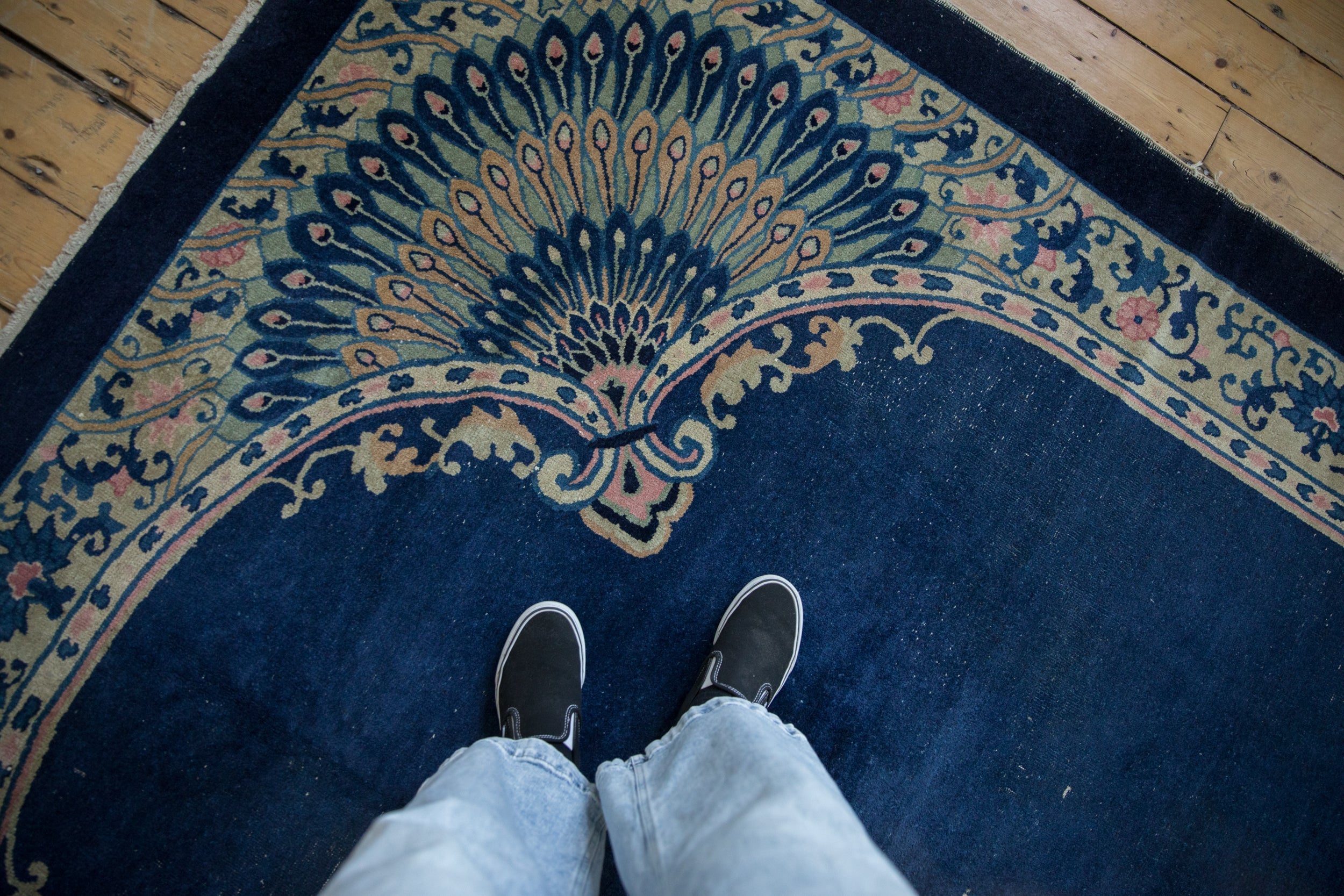 Antique Art Deco Carpet // ONH Item: ct001609, Image 1