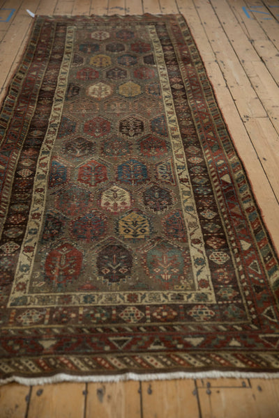Antique Kurdish Hamadan Rug Runner // ONH Item: ct001611, Image 4